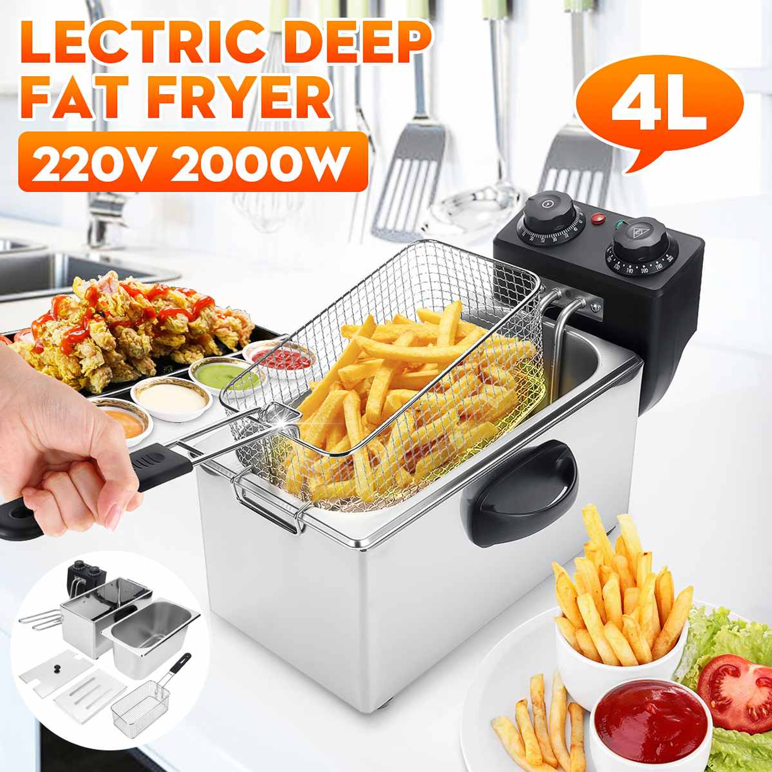 Electric Air Fryer-4L ’336843