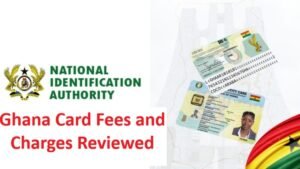 New Ghana Card Fees & Charges Effective February 2, 2026—Full Breakdown