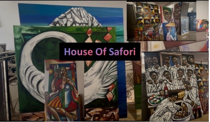 Inside the House of Safori: The Stunning Paintings That Turned a Home Into an Artistic Masterpiece