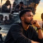 A young man reflecting on life's struggles and finding hope after failure and disappointment
